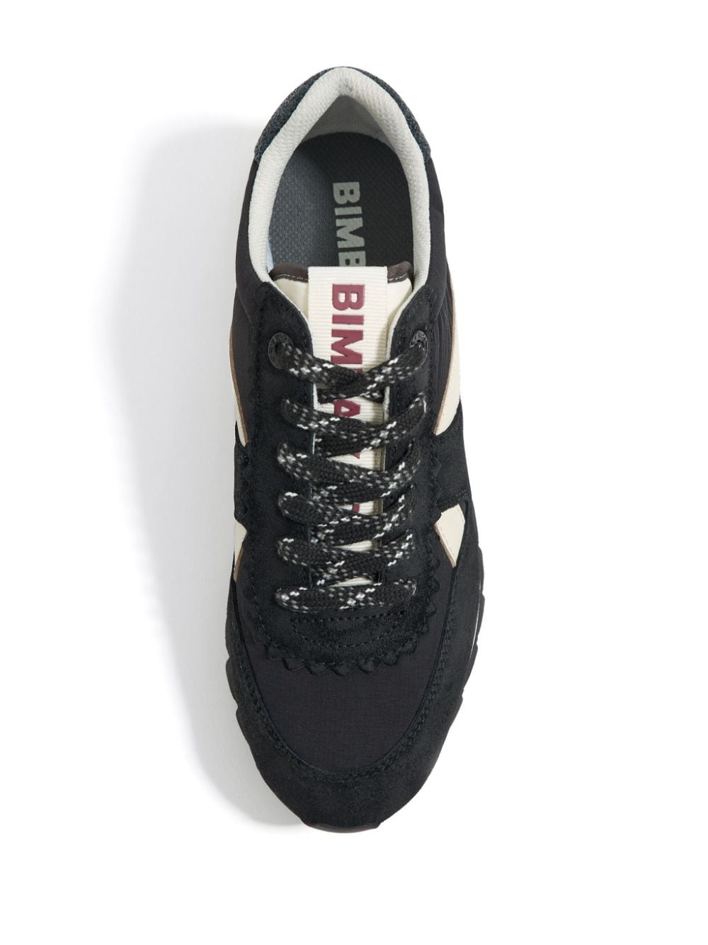 Shop Bimba Y Lola Glitter-detail Sneakers In Black