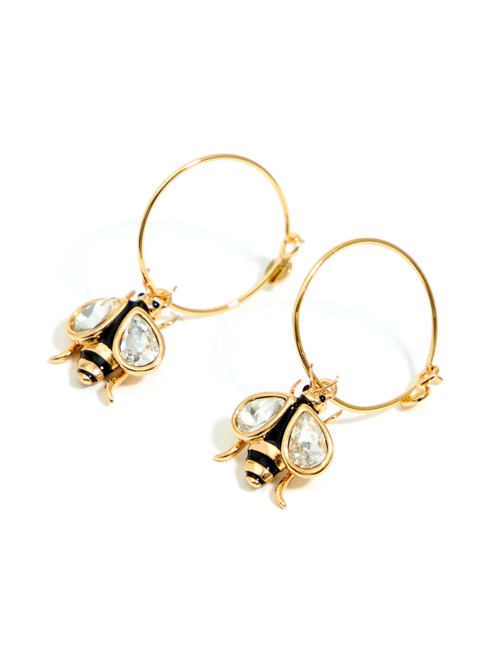 Bimba y Lola bee hoop earrings - Goud