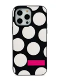 Bimba y Lola polka-dot iPhone 14 Pro Max case - Black
