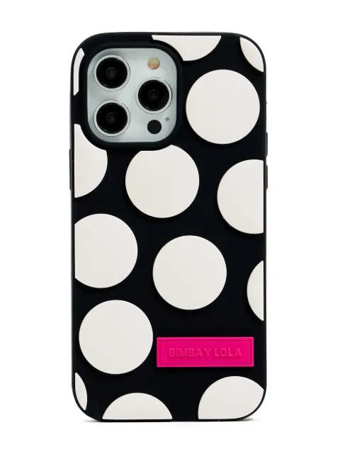 Bimba y Lola polka-dot iPhone 14 Pro Max case