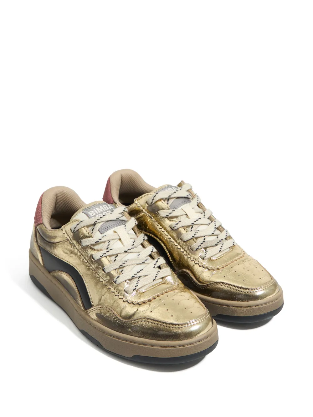 Bimba y Lola leather sneakers - Goud