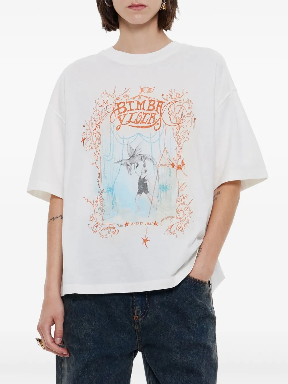 Bimba y Lola playera con logo estampado | Playeras y jerséis | Image 2