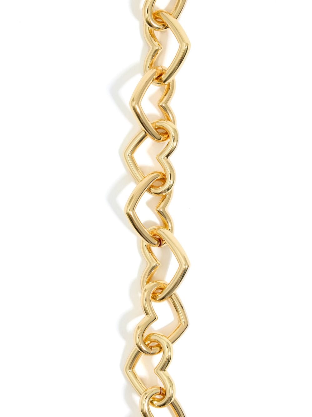 Bimba y Lola heart-motif chain necklace - Goud