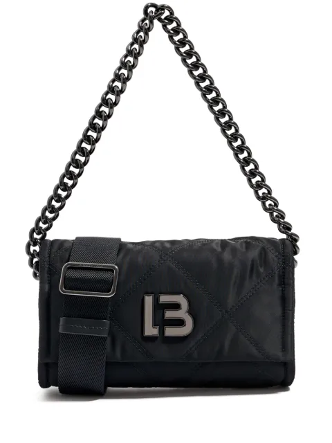 Bimba y Lola small logo-plaque crossbody bag