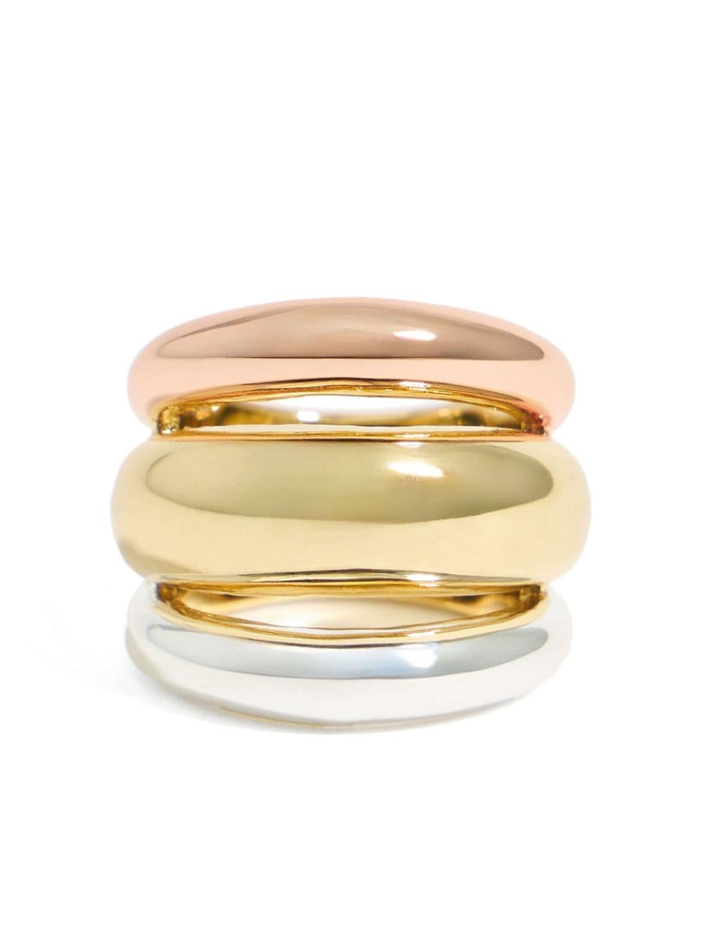 Bimba y Lola multi-band ring - Roze