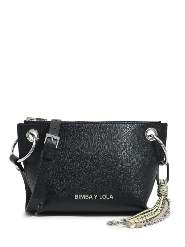 Bimba y lola leather crossbody bag sale