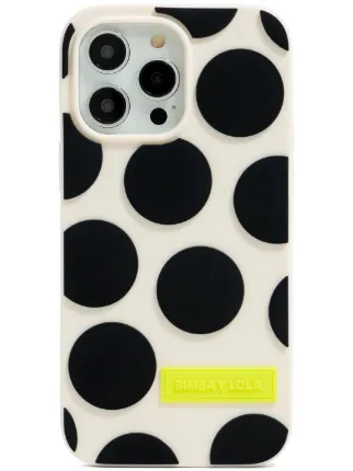 【BIMBA Y LOLA】ドット柄シリコンスマホケース/iPhone15 Pro Bimba y Lola ポルカドット iPhone 15 Pro Max ケース