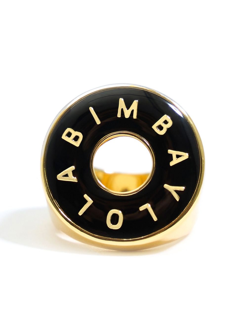 Bimba y Lola logo-lettering rings - Zwart