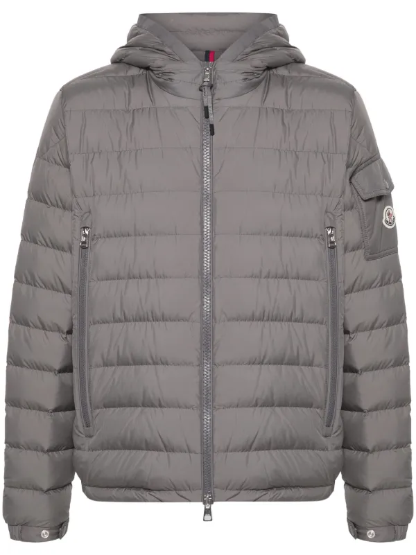 Moncler Galion Padded Jacket Grey FARFETCH HK