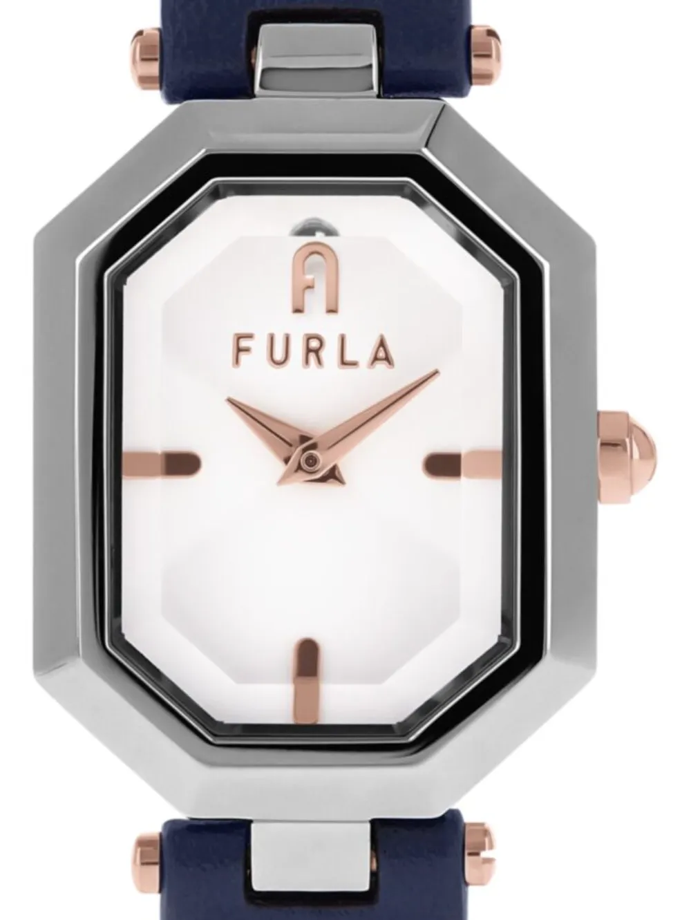 Furla Octagonal 22mm horloge - Wit