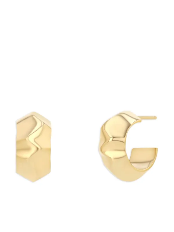 Lizzie Mandler ピアス ゴールド 18K Lizzie Mandler Fine Jewelry Small Wave ピアス 18Kイエロー