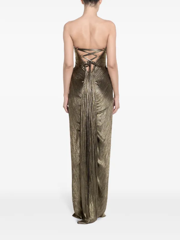green emerald velvet dress Alessandra