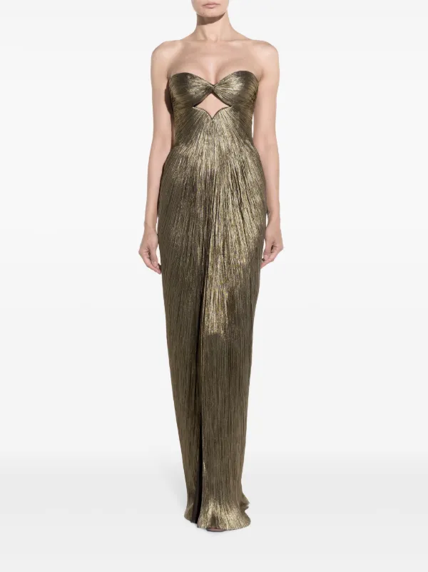 Maria Lucia Hohan Stephanie Gown | Gold | FARFETCH
