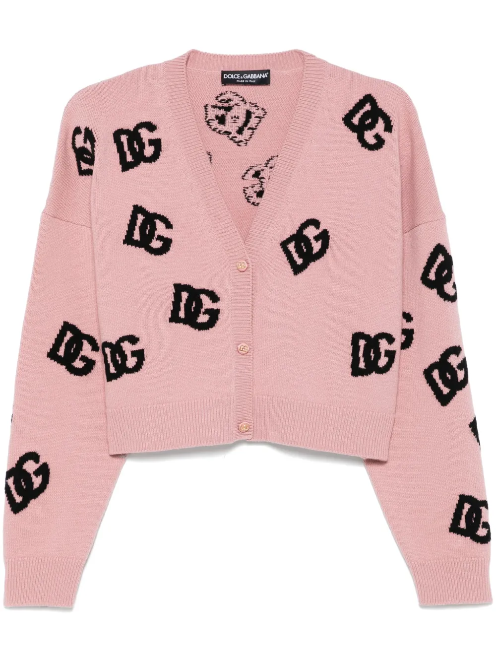 Dolce & Gabbana クロップドカーディガン - ピンク Dolce & Gabbana クロップドカーディガン - ピンク
