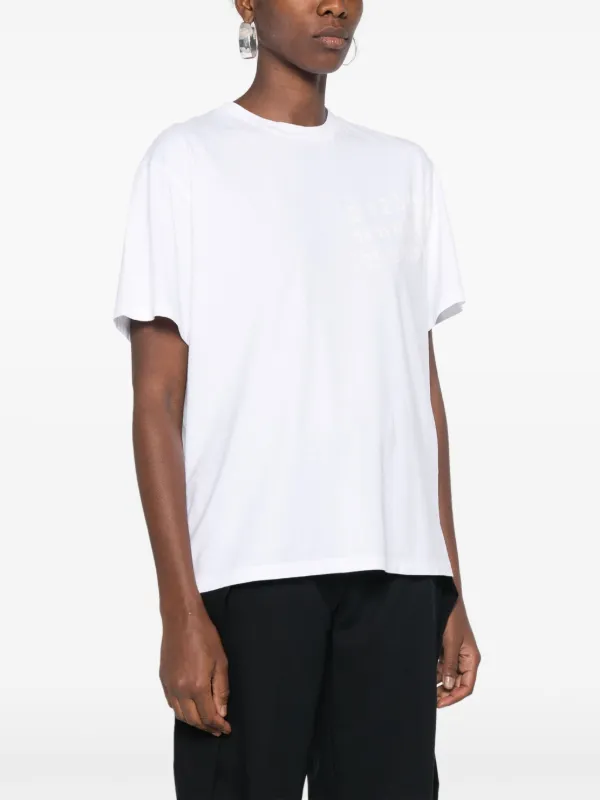 MM6 Maison Margiela Numeric Handwritten Tシャツ | ホワイト