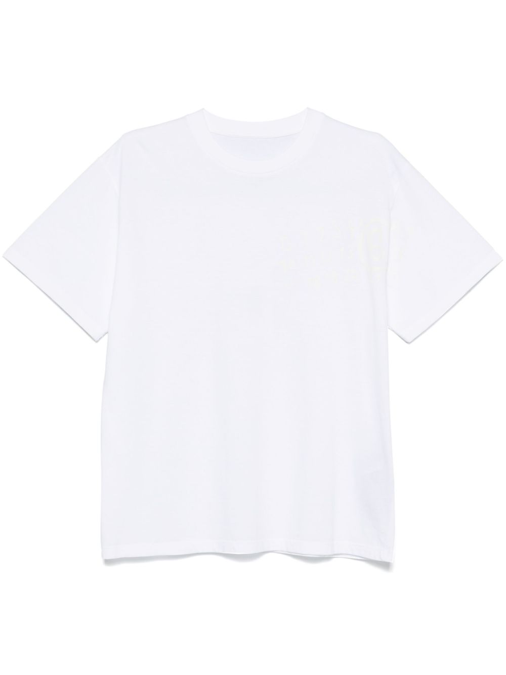 MM6 Maison Margiela Numeric T-shirt met print Wit