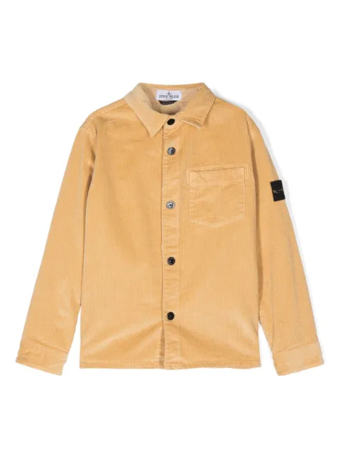 Stone Island Junior Compass-badge overshirt