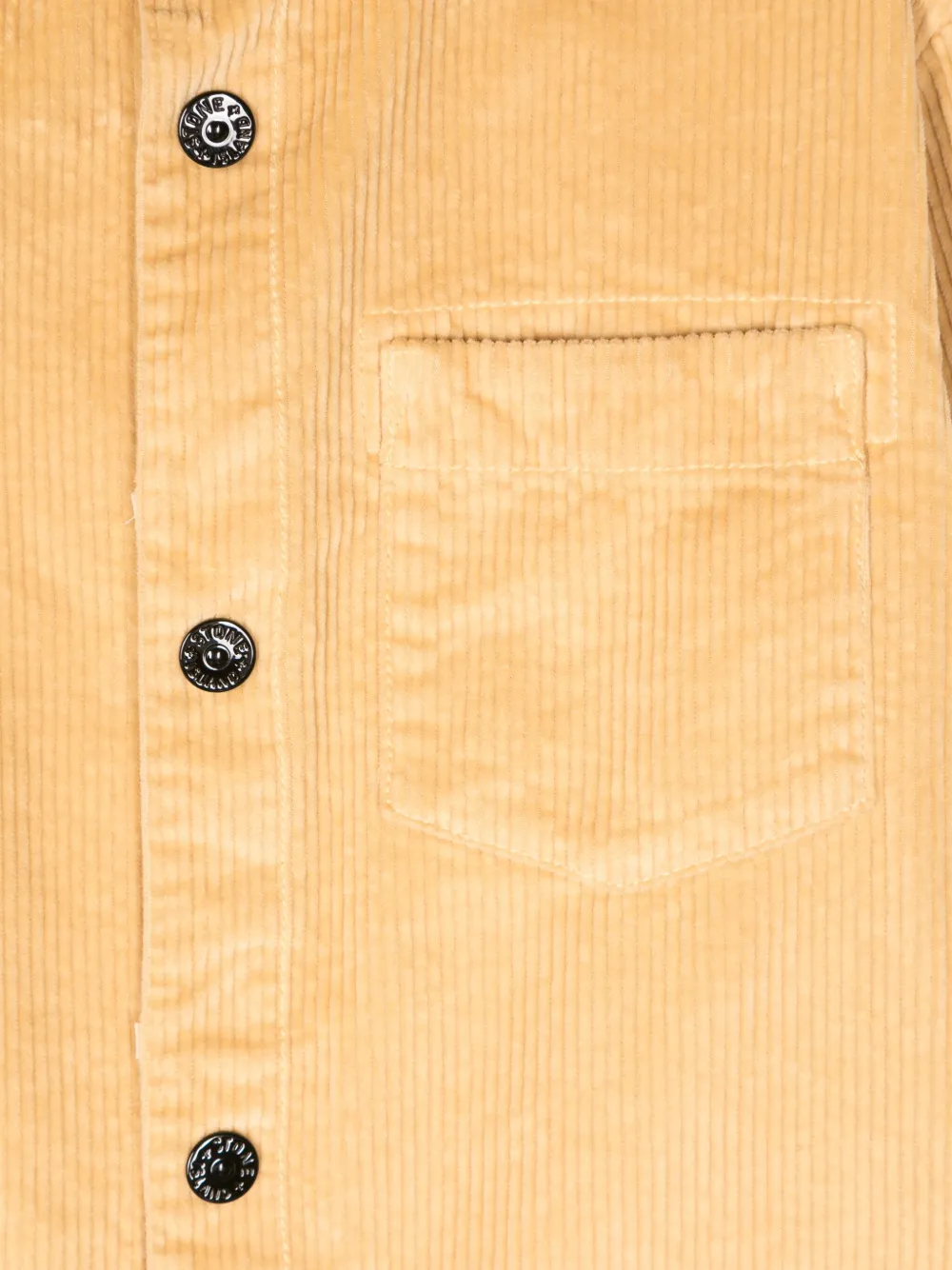Stone Island Junior Shirtjack met Compass-logopatch Beige