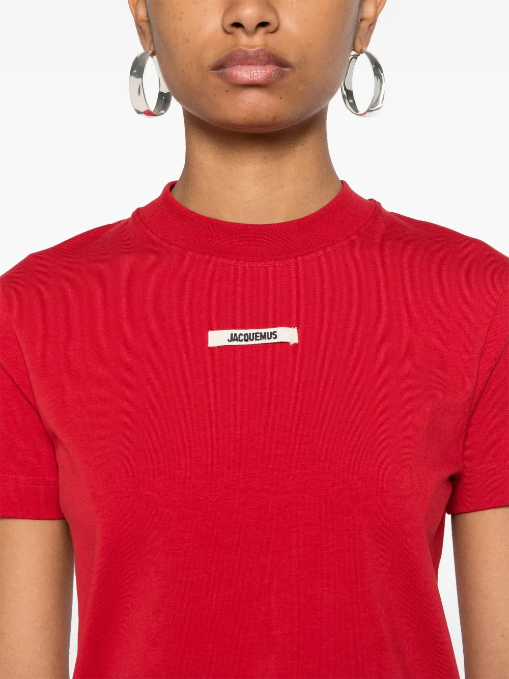 Jacquemus Le t-shirt Gros Grain T-shirt Women