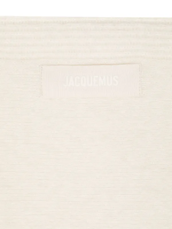 JACQUEMUS（ジャクムス） Le Chale Gros Grain Jacquemus Women's' Le Chale Gros Grain Scarf in White | LN-CC®