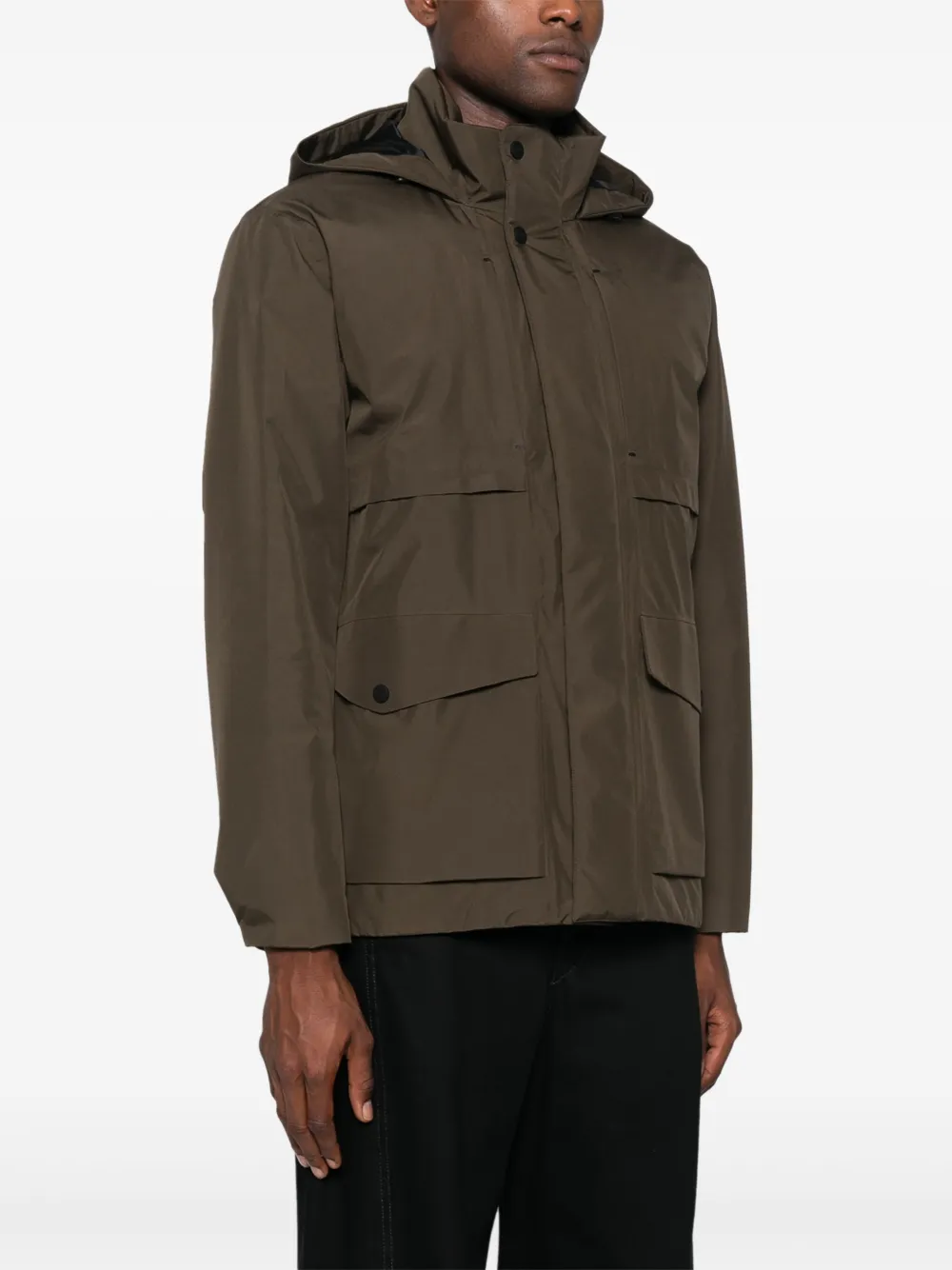 Herno Jack met capuchon Groen