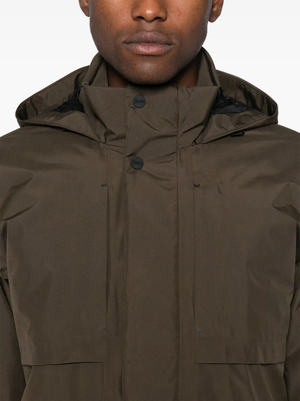 Herno Jack met capuchon Groen
