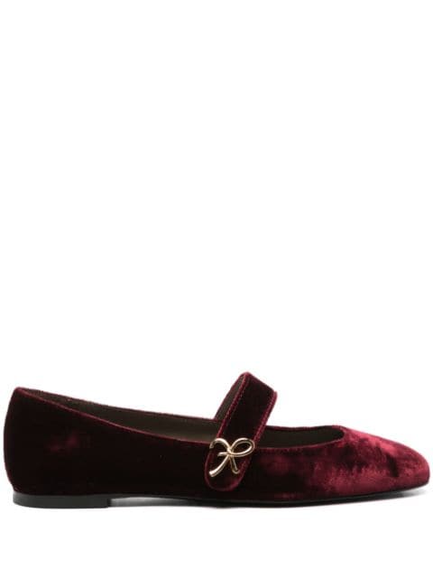 Roberto Festa velvet ballet flats