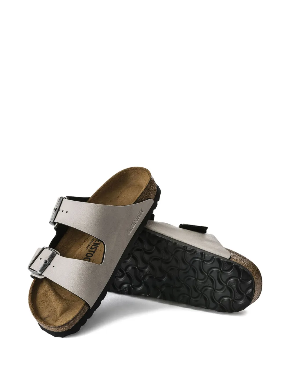 Birkenstock Arizona "Pull-up Stone" sandals Neutrals