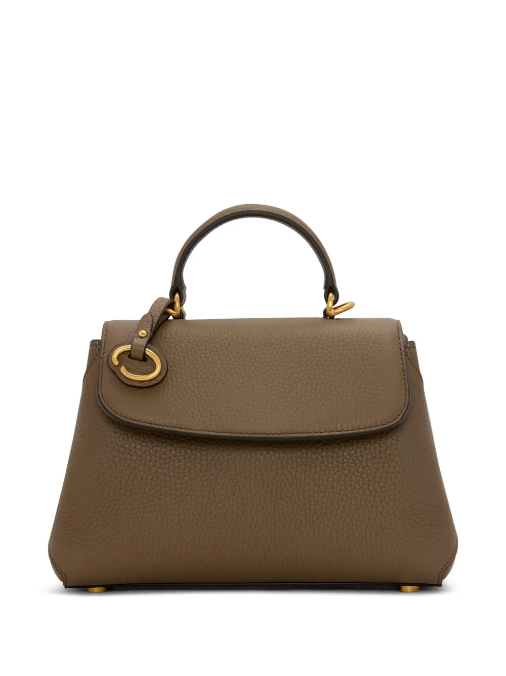 Oscar de la Renta The Mini Poppy tas Bruin