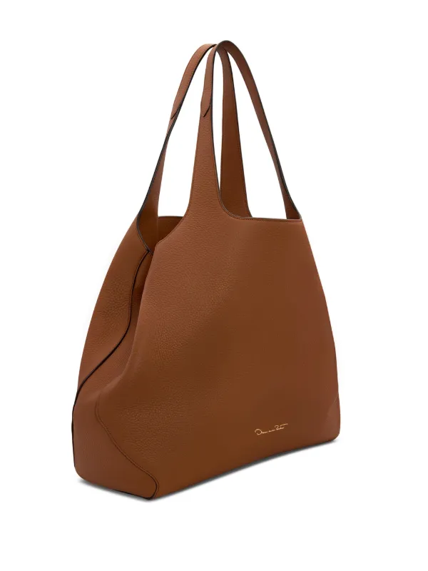 Oscar De La Renta The Topaz ハンドバッグ | ブラウン | FARFETCH JP