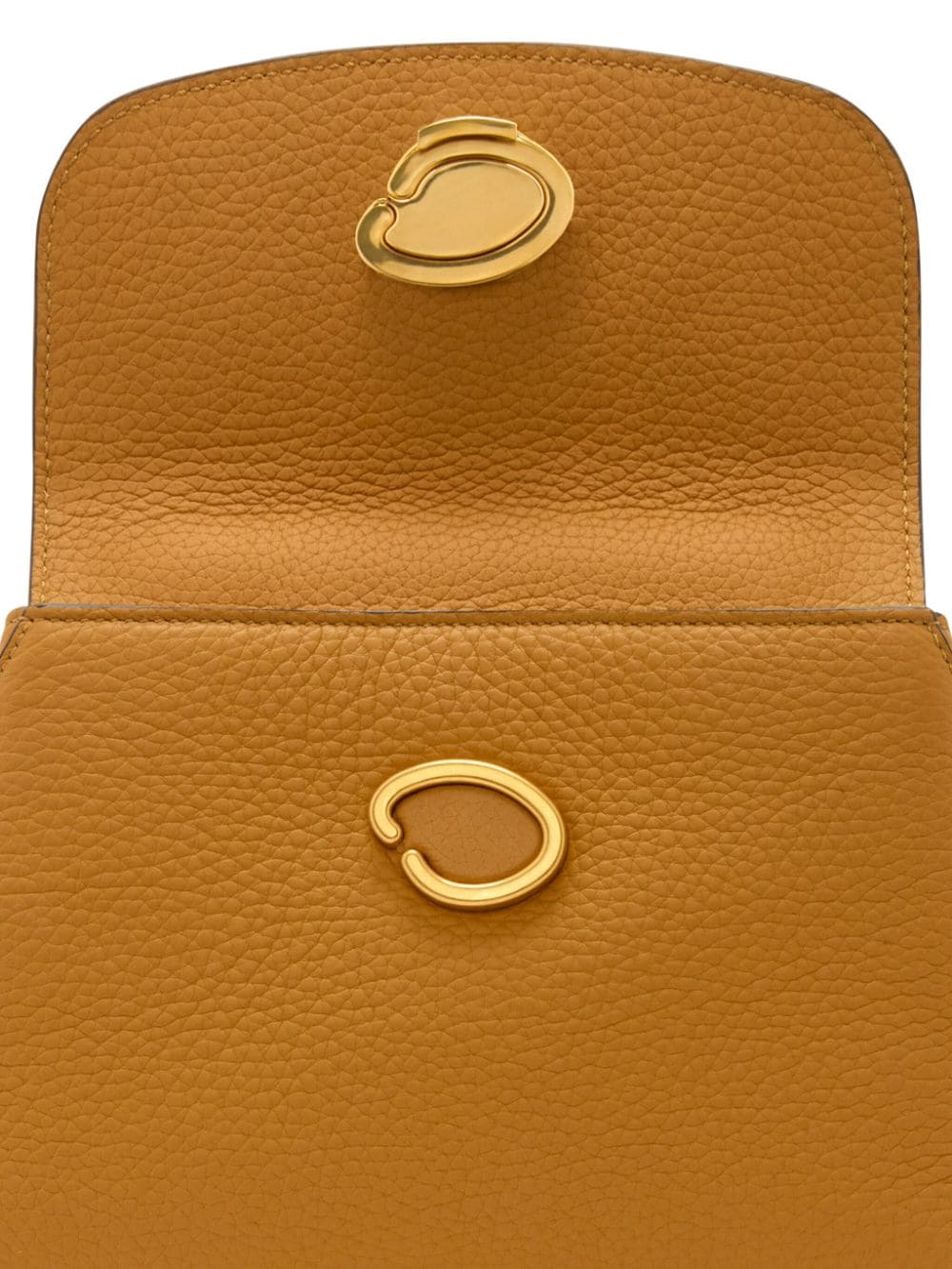 Shop Oscar De La Renta The Mini Poppy Bag In Yellow