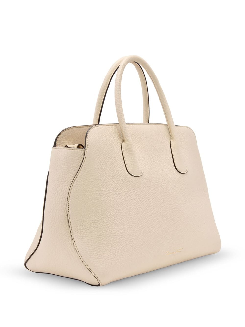 Shop Oscar De La Renta The Ivy Tote Bag In Nude