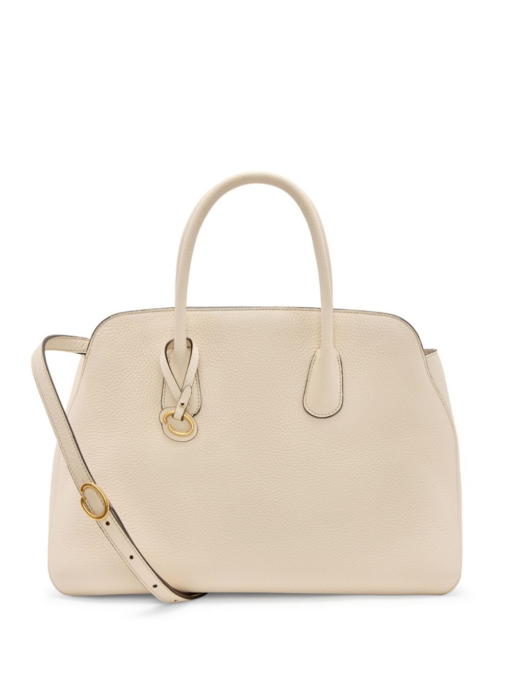 Shop Oscar De La Renta The Ivy Tote Bag In Nude