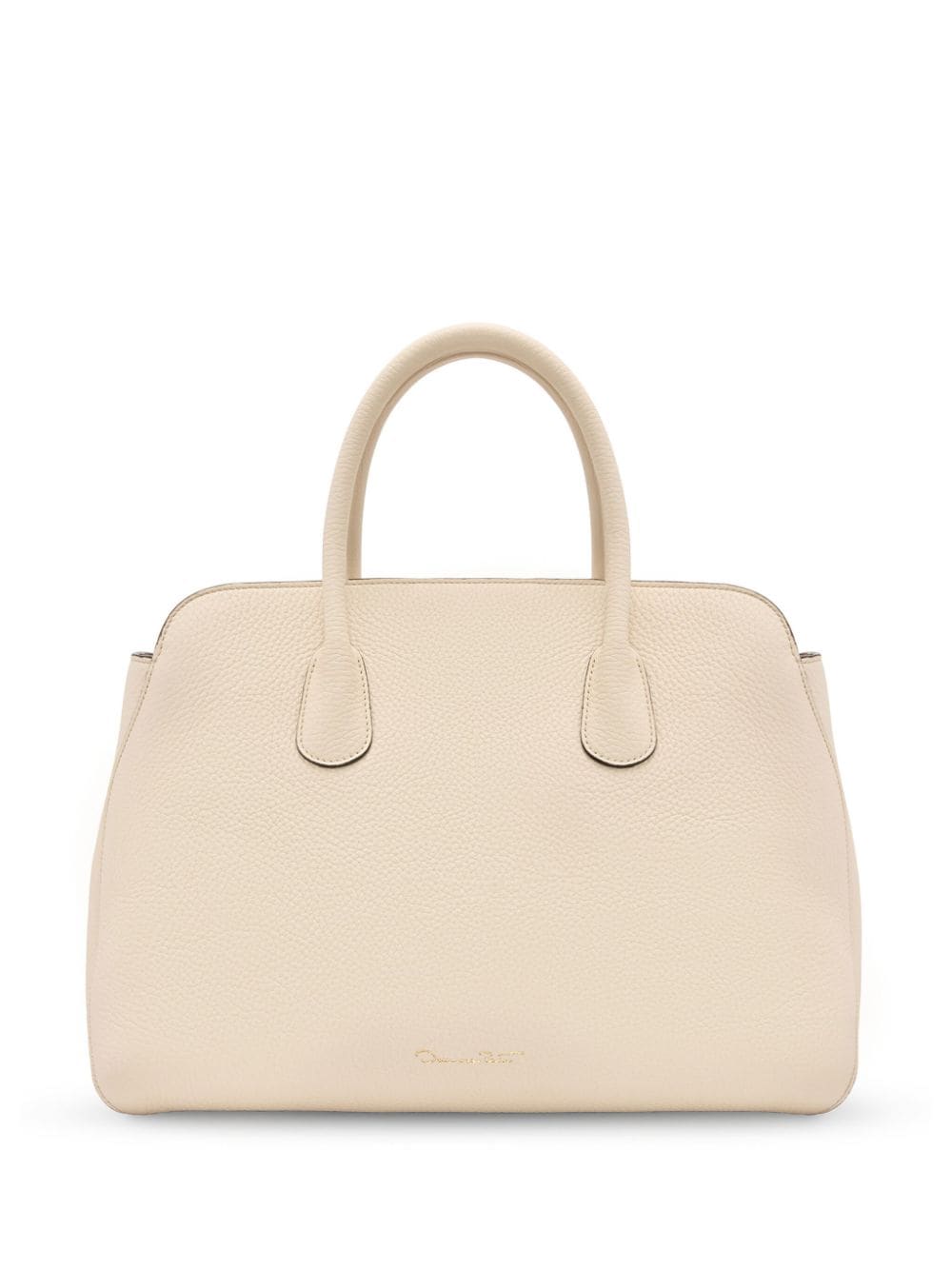 Shop Oscar De La Renta The Ivy Tote Bag In Nude