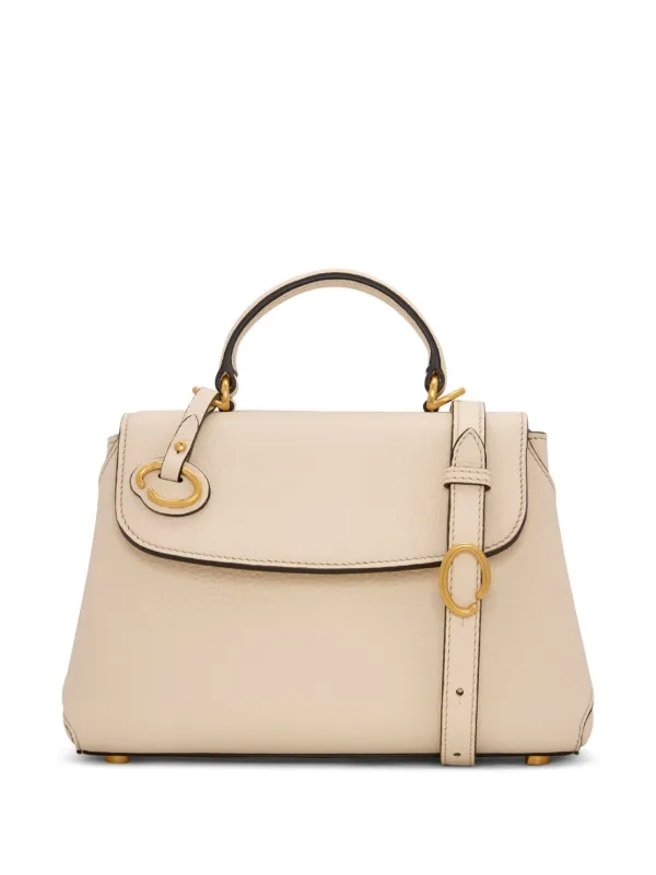 Oscar de la Renta The Mini Poppy Bag in Neutrals