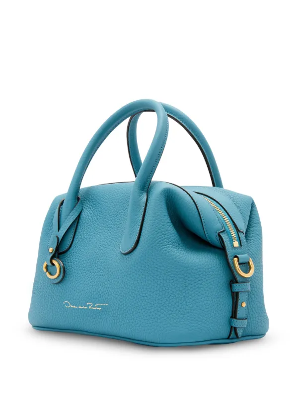 Oscar De La Renta The Mini Dahlia ハンドバッグ | ブルー | FARFETCH JP