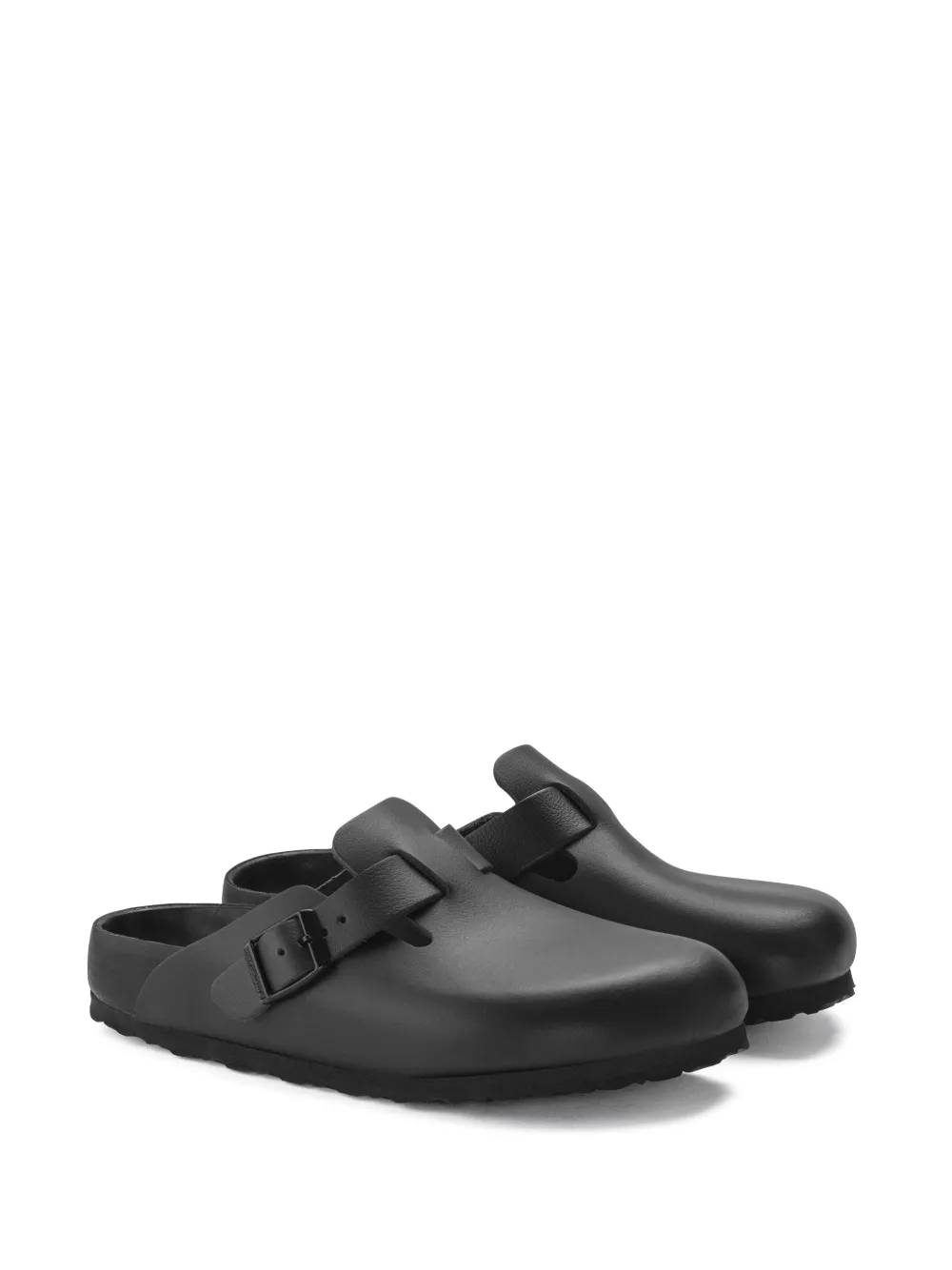 Birkenstock Boston Clog muiltjes - Zwart