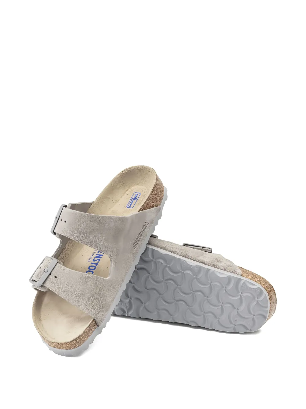 Birkenstock Arizona "Stone-coin" sandals Grey