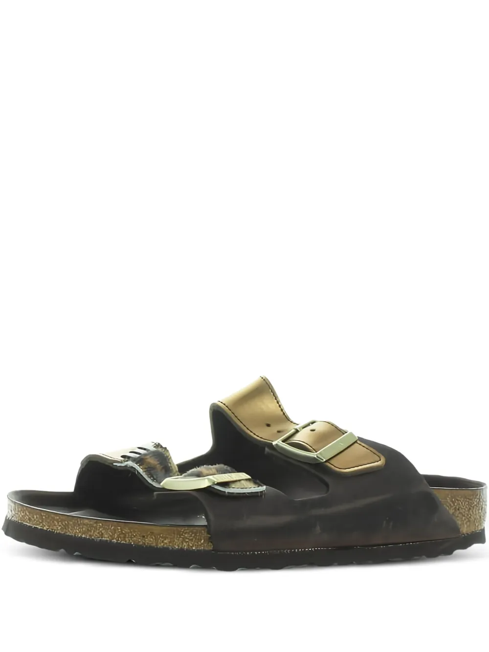 Birkenstock Arizona "Patchwork" sandals Brown
