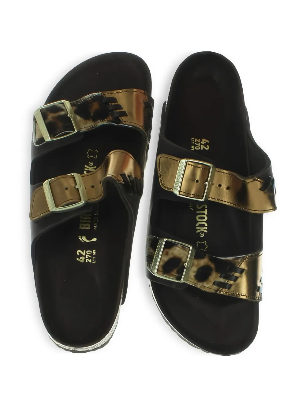 Birkenstock Arizona "Patchwork" sandals Brown