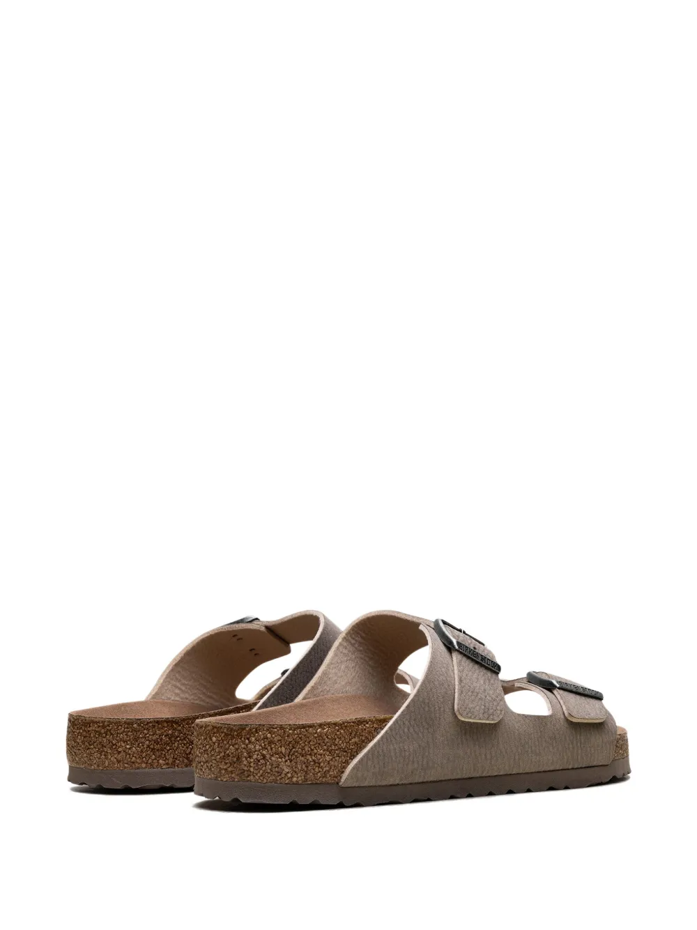 Birkenstock Arizona double-buckle leather sandals Brown