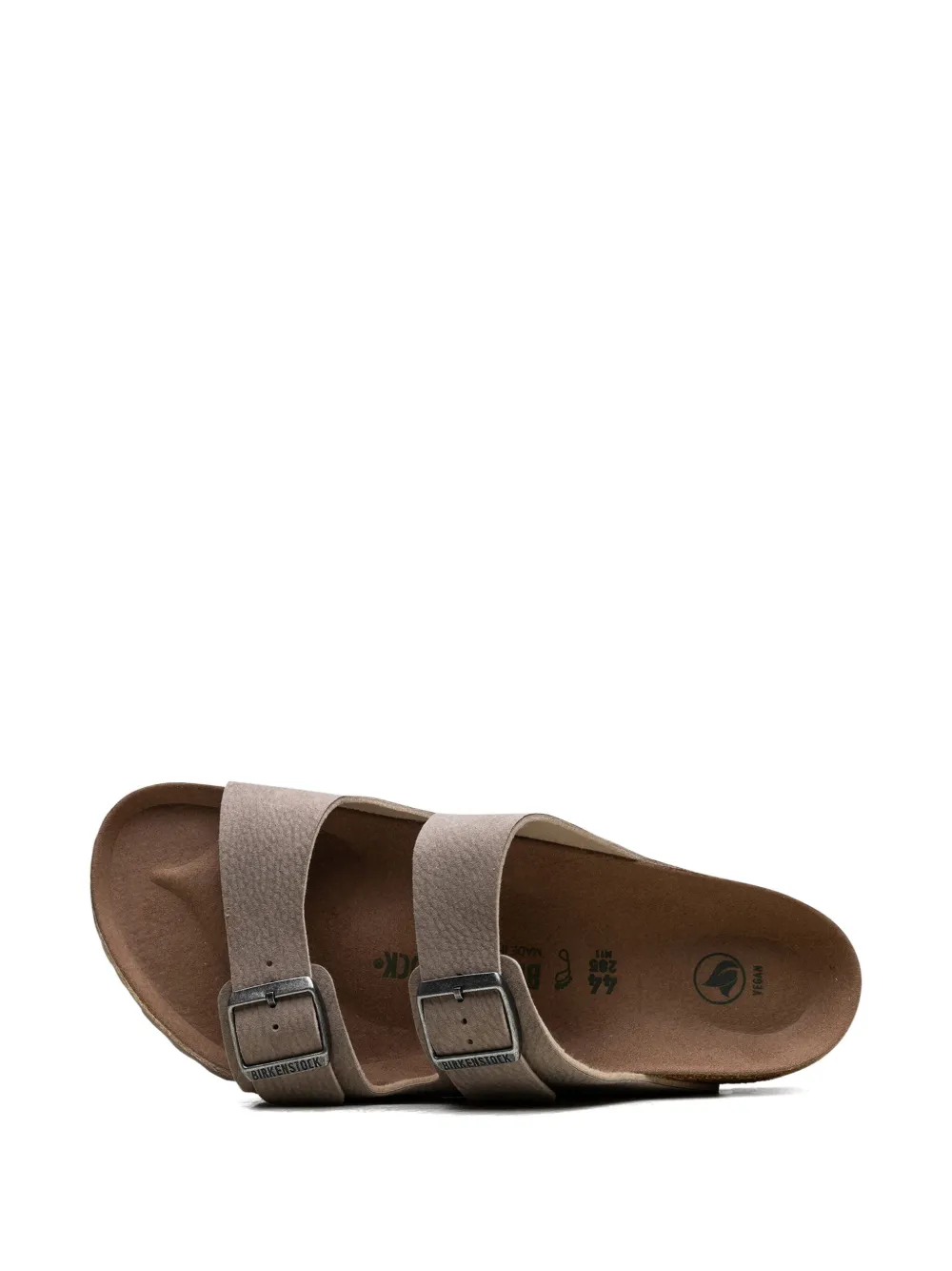 Birkenstock Arizona double-buckle leather sandals Brown