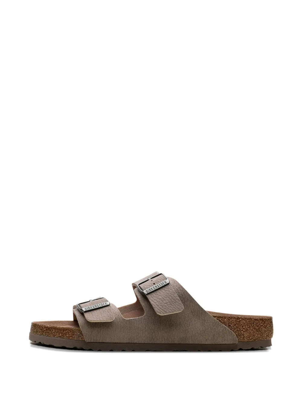Birkenstock Arizona double-buckle leather sandals Brown
