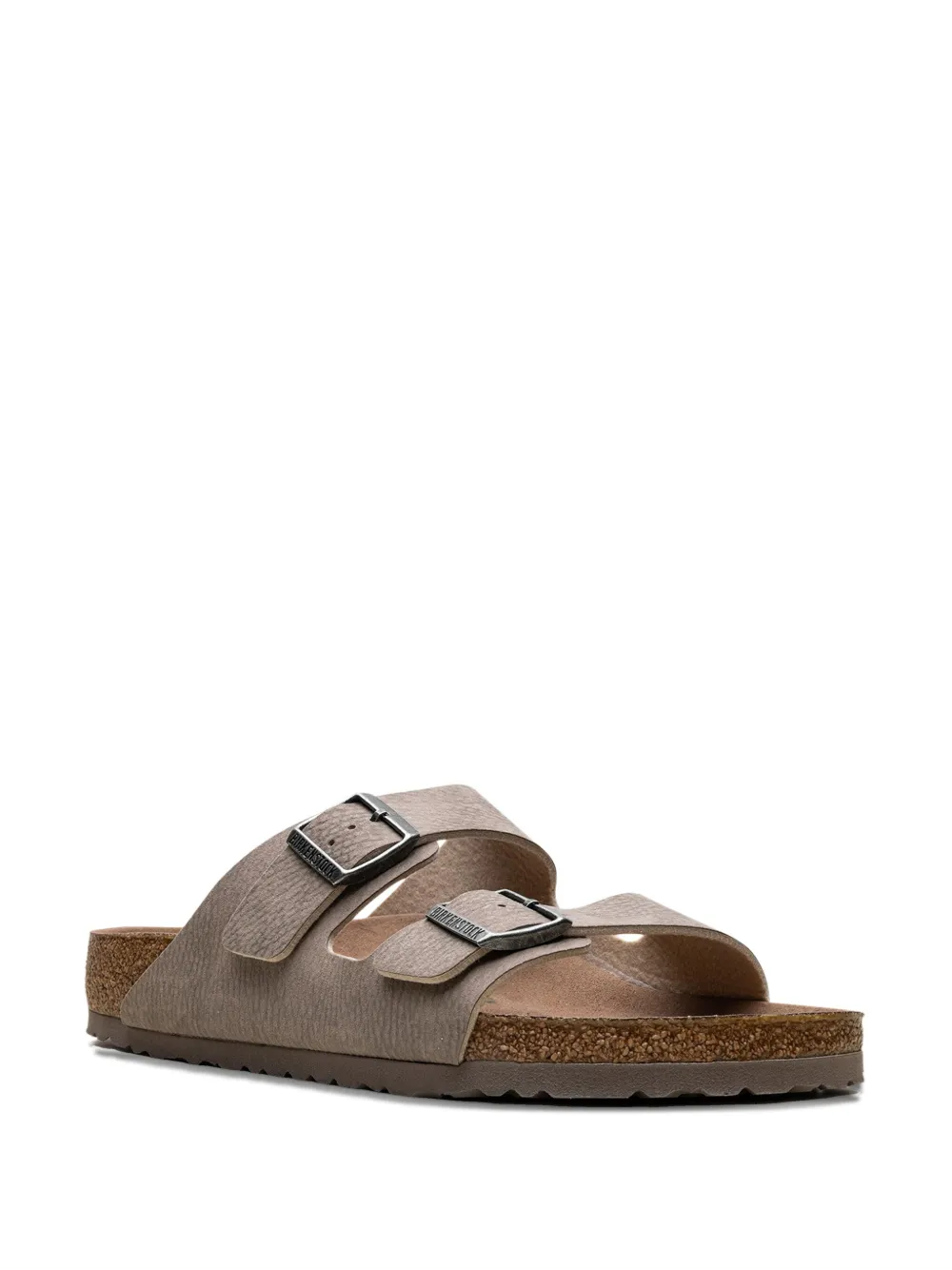 Birkenstock Arizona double-buckle leather sandals Brown