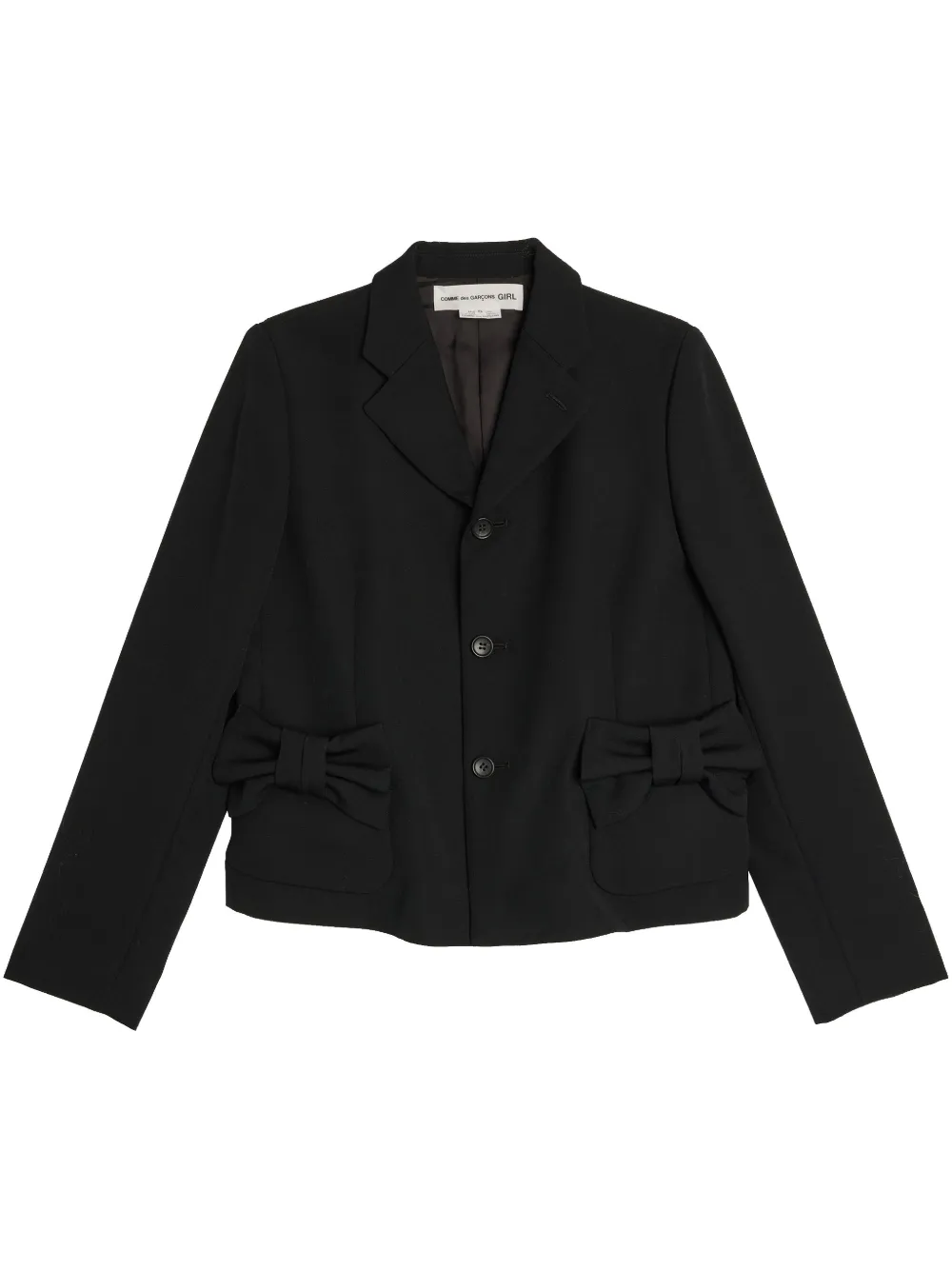 gabardine wool blazer