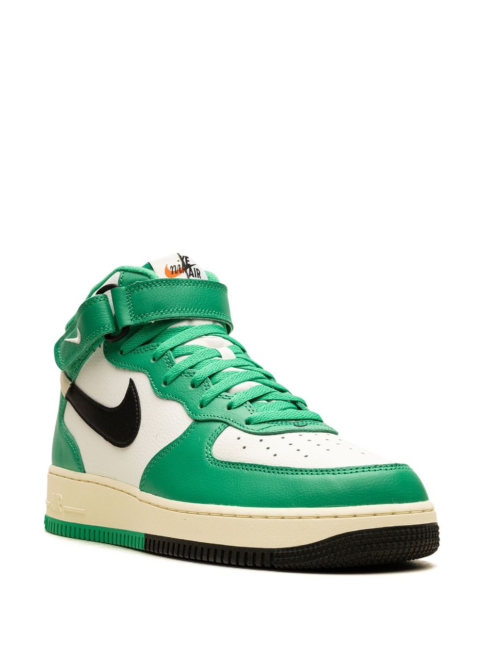 Nike Air Force 1 Mid Split "Stadium Green" sneakers Groen