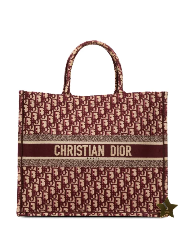 Christian dior big tote bag sale