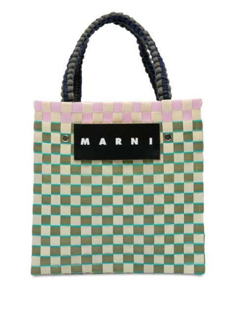 Marni Pre-Owned 2010-2023 Woven Basket tote bag