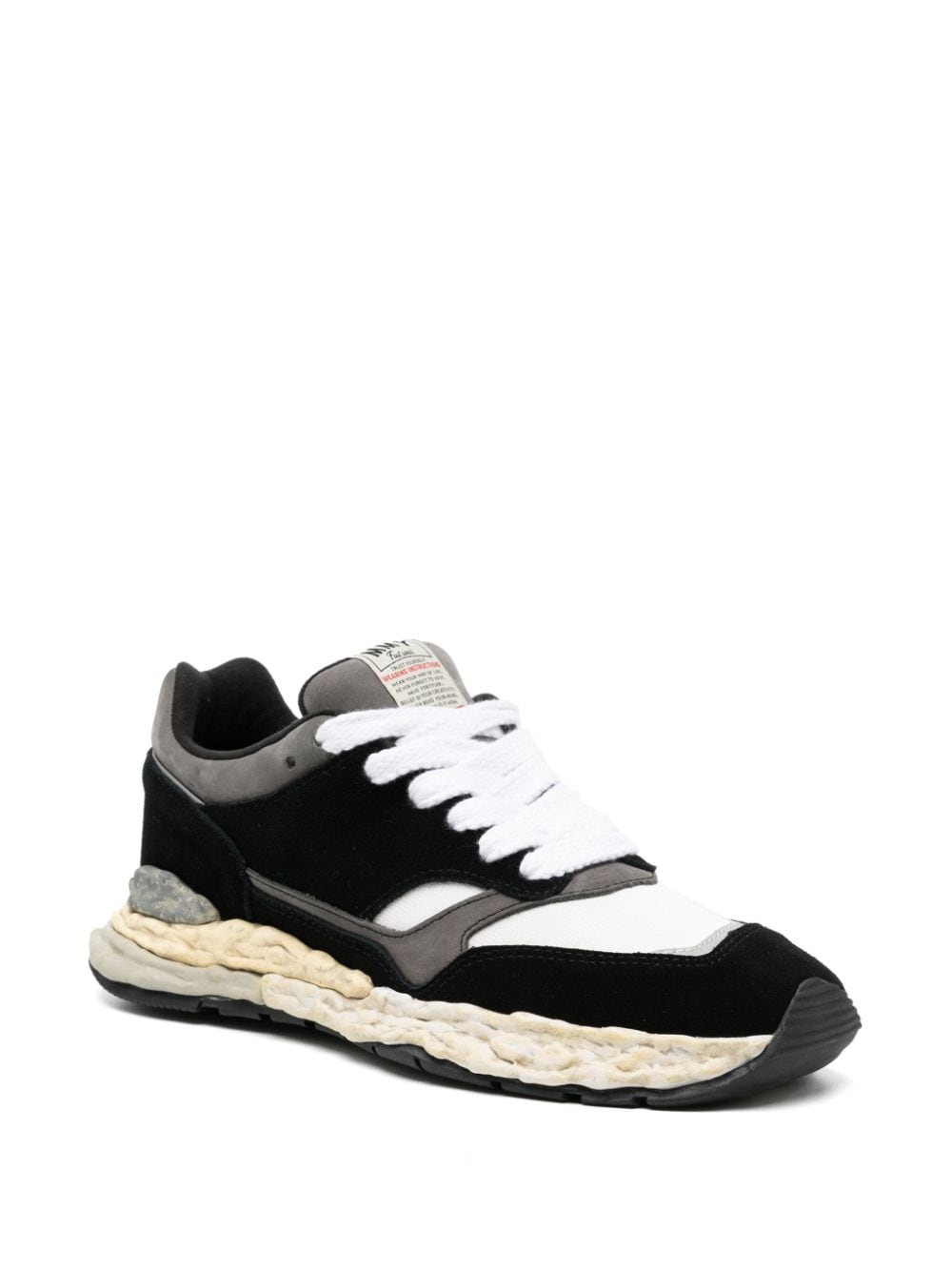 Maison MIHARA YASUHIRO George low-top sneakers Zwart