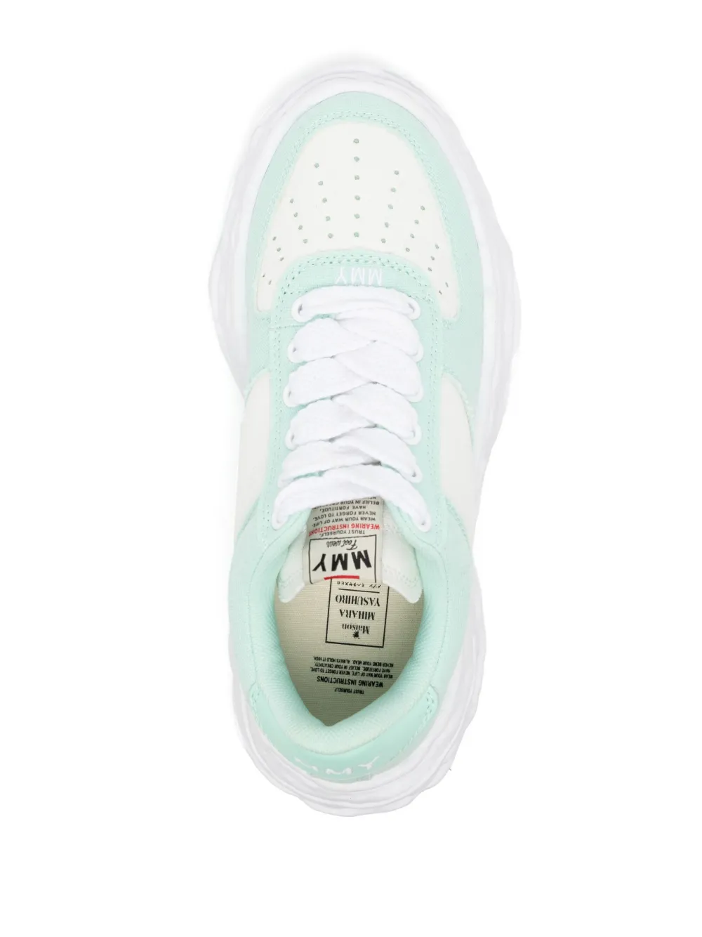 Miharayasuhiro Wayne Low-top Sneakers In Green